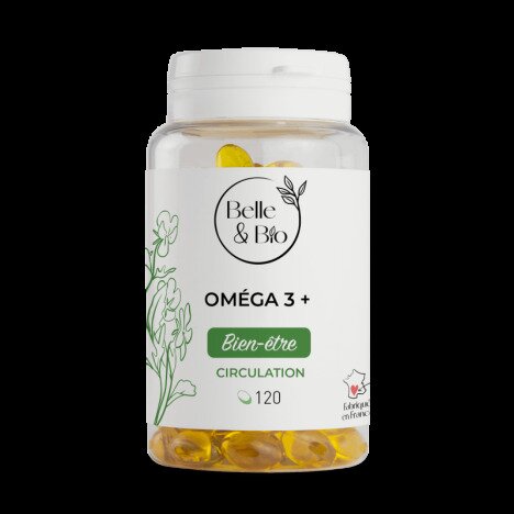 Belle&Bio Omega 3 - Ulei de peste 120 Capsule